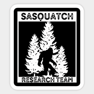 Sasquatch research team Sticker